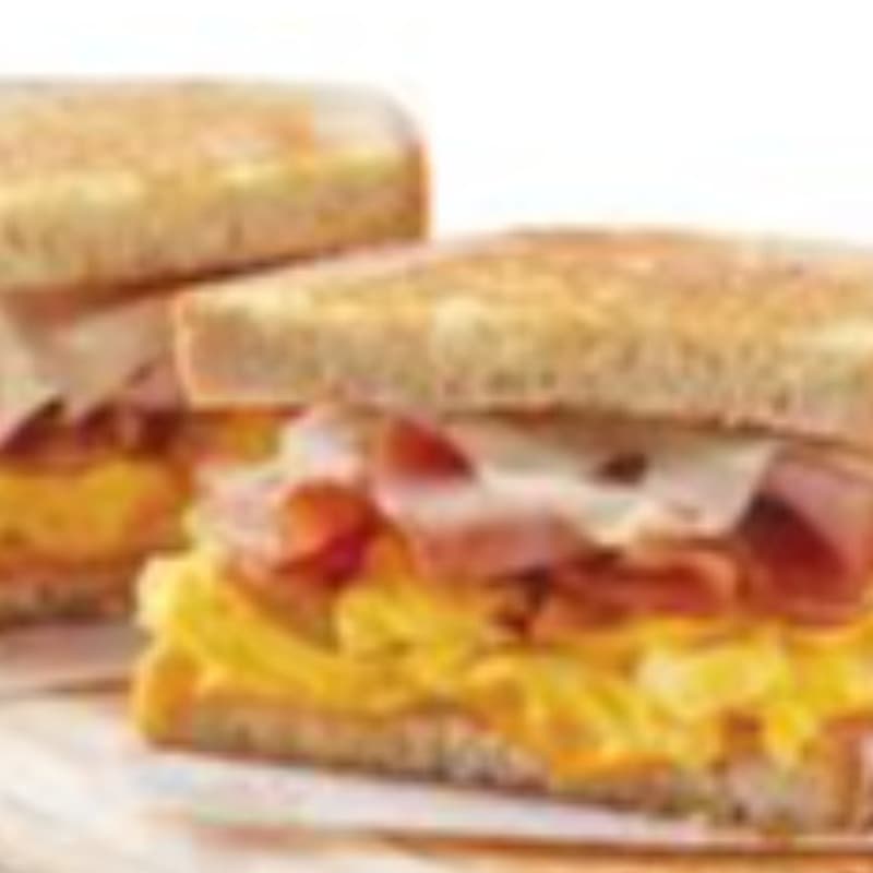 Turkey-Bacon Egg Cheese Sandwich