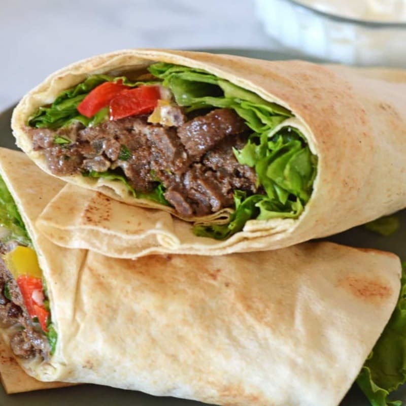 Beef Shawarma Wrap