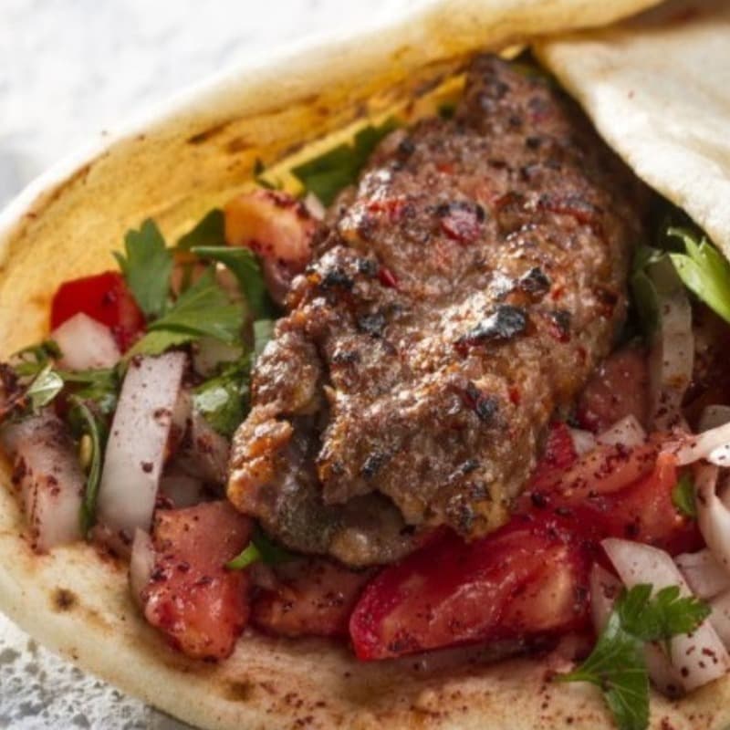 Beef Kabob Wrap