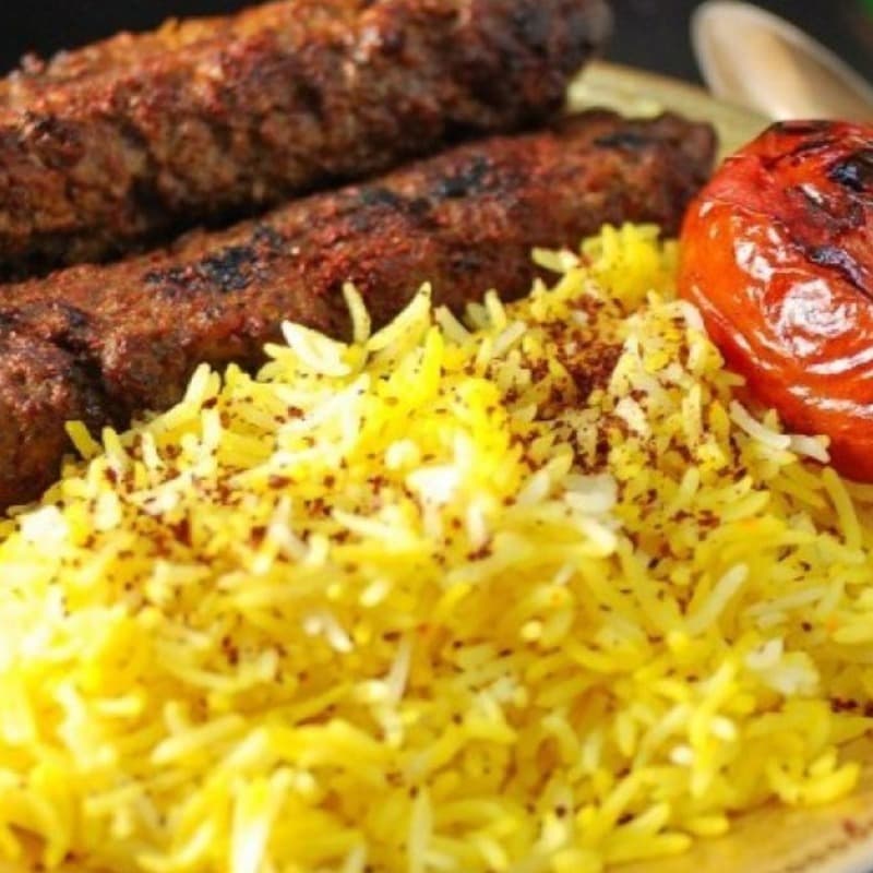 Beef Kabob with Rice