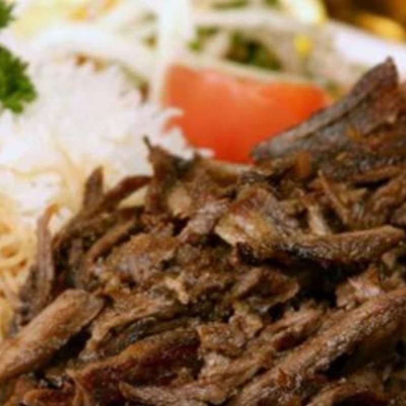 Beef Shawarma on Rice