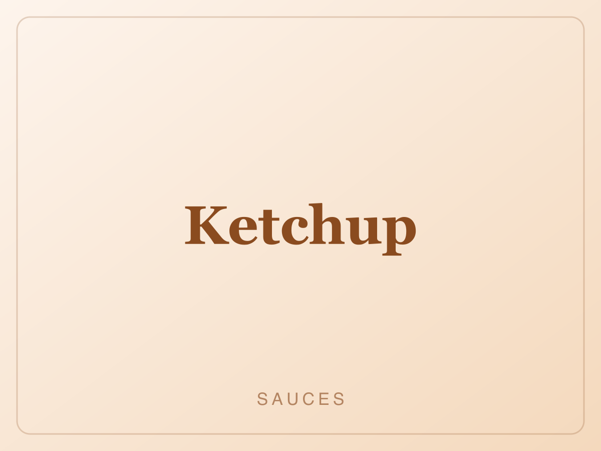 Ketchup
