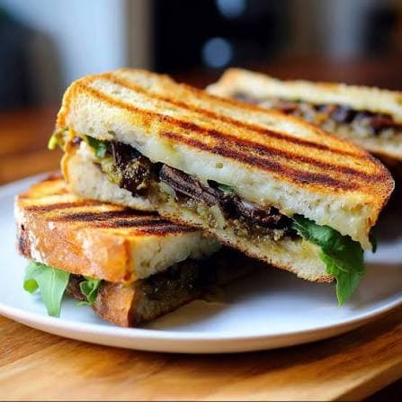 Portobello Mushroom Panini