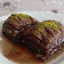 2 Pieces Chocolate Picasso Baklava