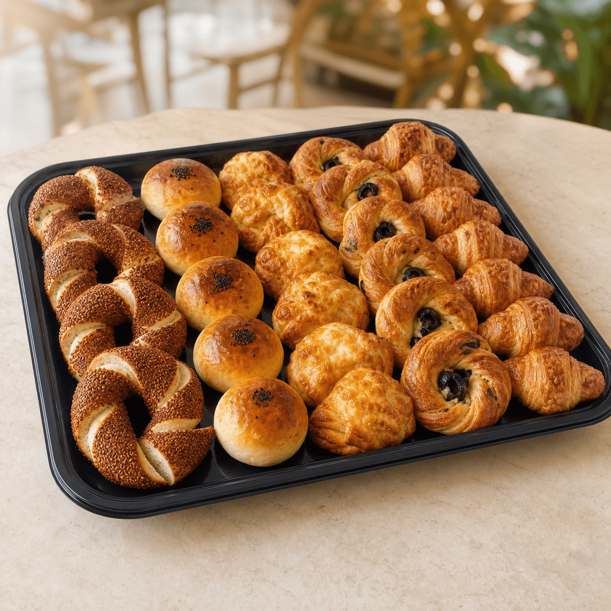 Turkish Breakfast Pastry Tray